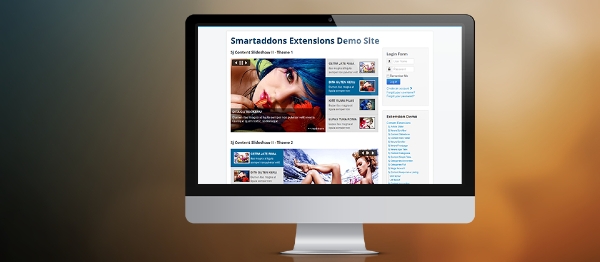 Joomla SJ Content Slideshow II Extension