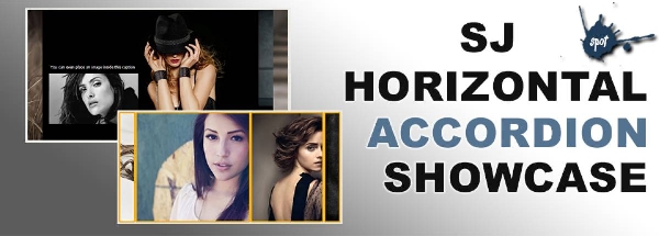 Joomla SJ Horizontal Accordion Showcase Extension