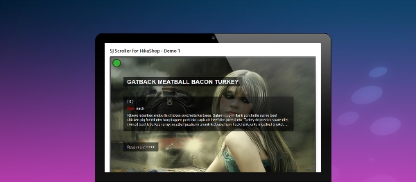 Joomla SJ Scroller For HikaShop Extension