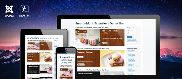 Joomla SJ Slick Slider For HikaShop Extension