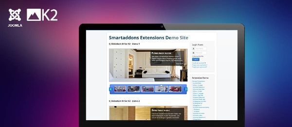 Joomla SJ SlideShow III For K2 Extension