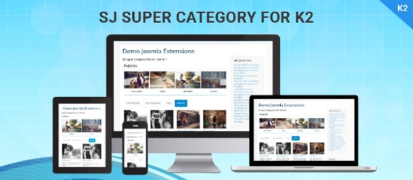 Joomla SJ Super Category For K2 Extension