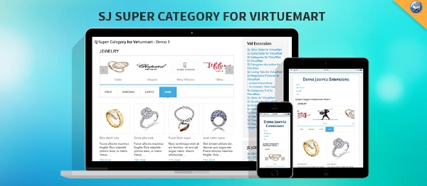 Joomla SJ Super Category For Virtuemart Extension