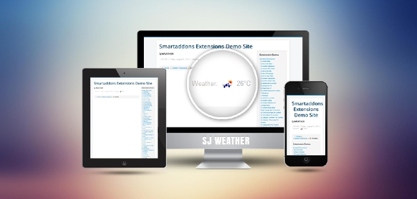 Joomla SJ Weather Extension