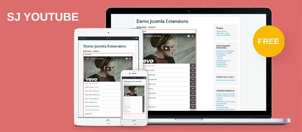 Joomla SJ Youtube Extension