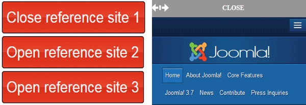 Joomla Slide Reference To Sites Extension