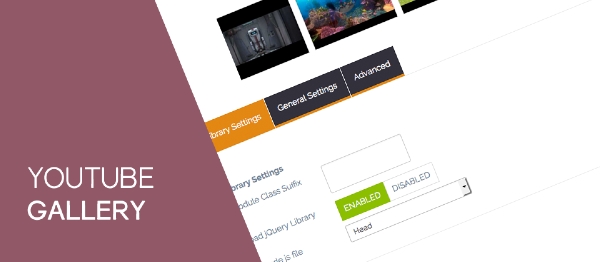 Joomla Sliding Youtube Gallery Extension