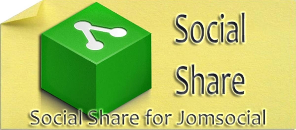 Joomla Social Share For Jomsocial Extension