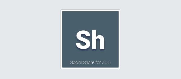 Joomla Social Share For ZOO Extension