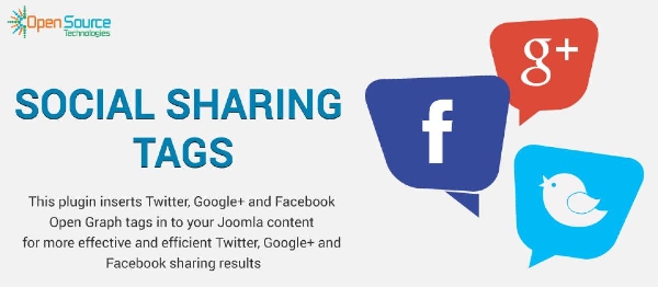 Joomla Social Sharing Tags Extension