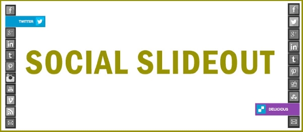 Joomla Social SlideOut Extension