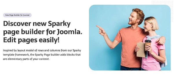 Joomla Sparky Page Builder Extension