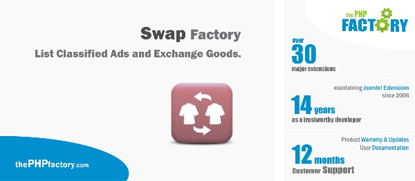 Joomla Swap Factory Extension