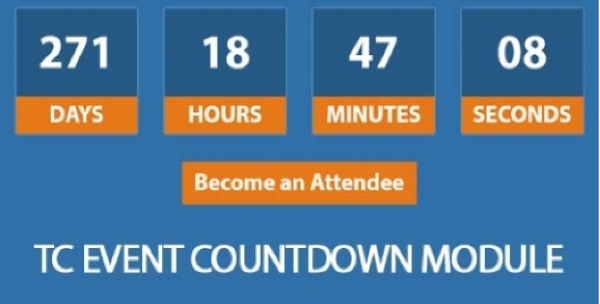 Joomla TC Event Countdown Extension