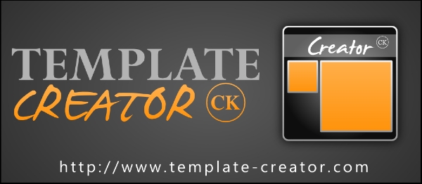 Joomla Template Creator CK Extension