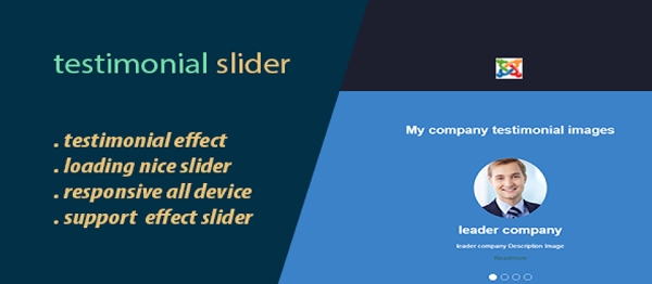 Joomla Testimonial Slider Extension