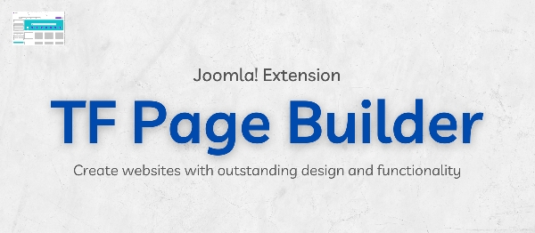 Joomla TF Page Builder Extension