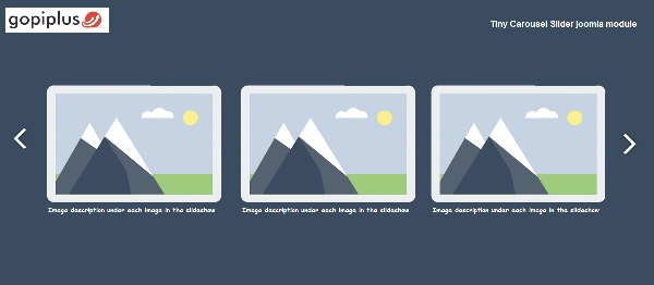 Joomla Tiny Carousel Slider Extension