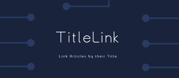 Joomla TitleLink Extension