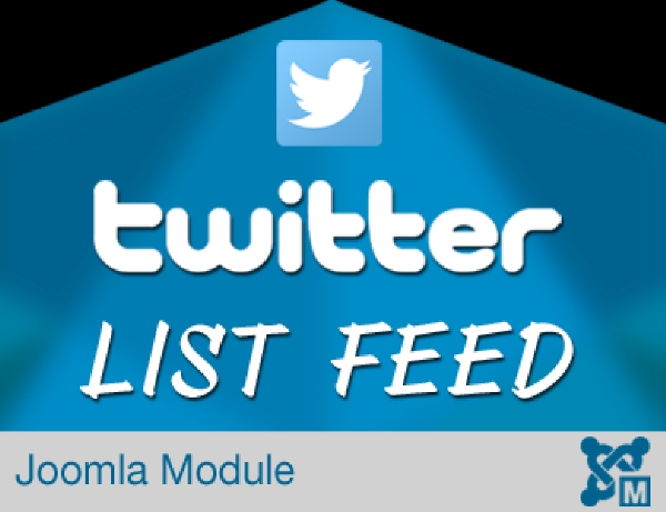 Joomla Twitter List Feed Extension