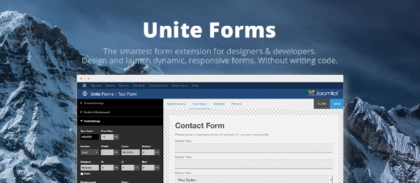 Joomla Unite Forms Extension