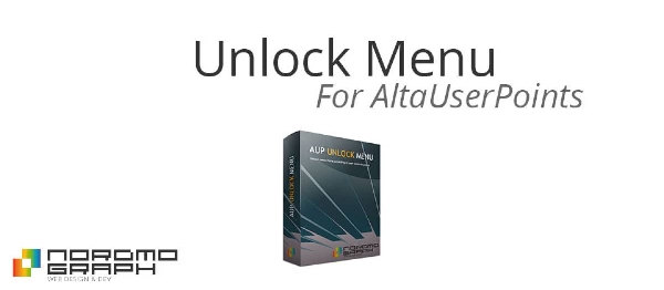 Joomla Unlock Menu For AltaUserPoints Extension