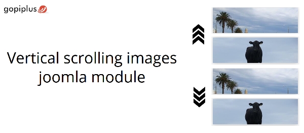 Joomla Vertical Scrolling Images Extension