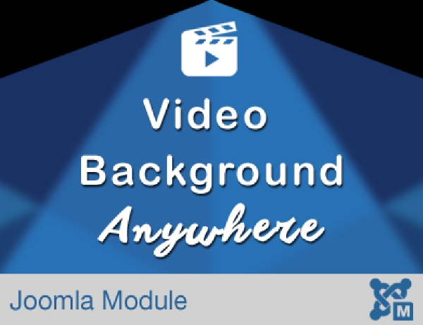 Joomla Video Background Anywhere Extension