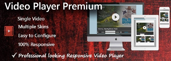 Joomla Video Player Premium Extension