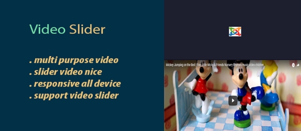 Joomla Video Slider Extension