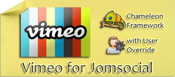 Joomla Vimeo For Jomsocial Extension