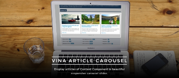 Joomla Vina Article Carousel Extension