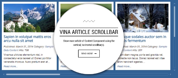 Joomla Vina Article Scrollbar Extension