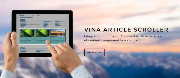 Joomla Vina Article Scroller Extension