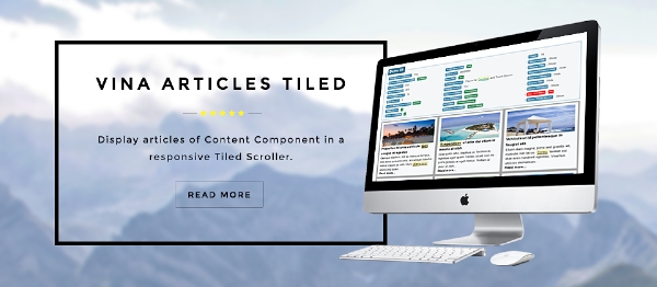 Joomla Vina Articles Tiled Extension