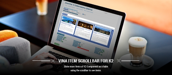 Joomla Vina Item Scrollbar For K2 Extension