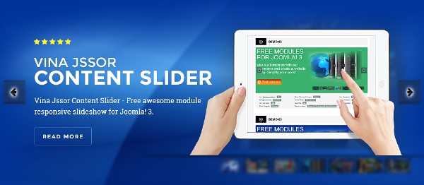 Joomla Vina Jssor Content Slider Extension