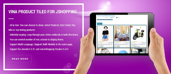 Joomla Vina Product Tiled For JShopping Extension