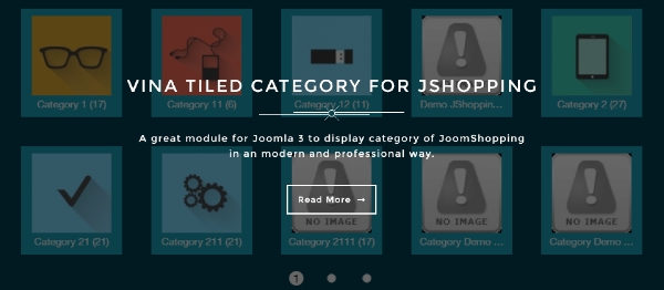 Joomla Vina Tiled Category For JShopping Extension