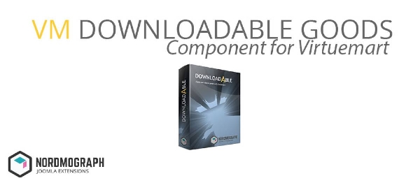 Joomla VM Downloadable Goods For Virtuemart Extension