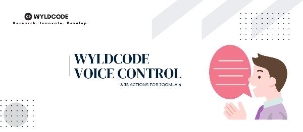 Joomla Voice Control Extension