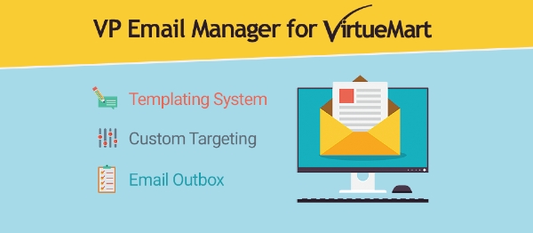 Joomla VP Email Manager For VirtueMart Extension