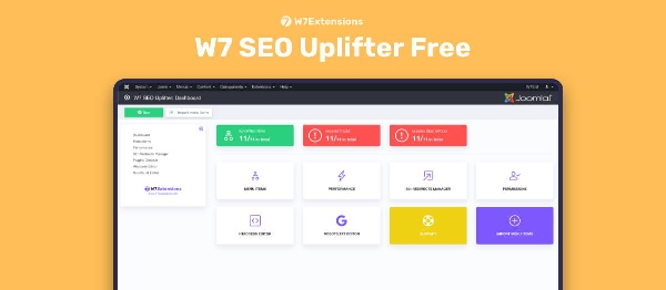 Joomla W7 SEO Uplifter Lite Extension