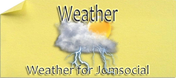 Joomla Weather For Jomsocial Extension