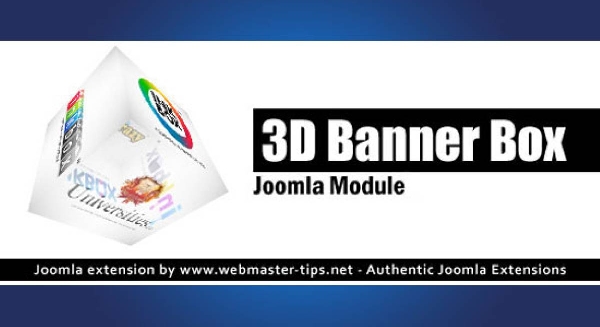 Joomla WMT 3D Banner Box Extension