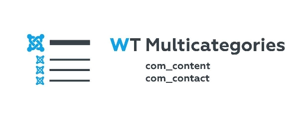 Joomla WT Multicategories Extension