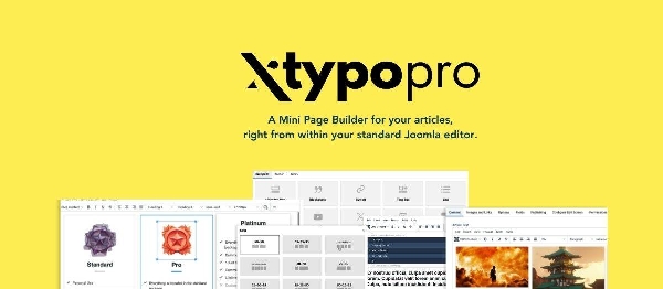 Joomla Xtypo Pro Extension