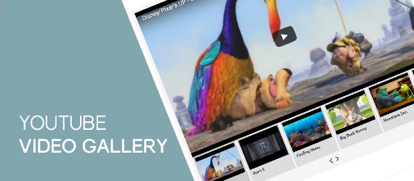 Joomla Youtube VideoList Gallery Extension