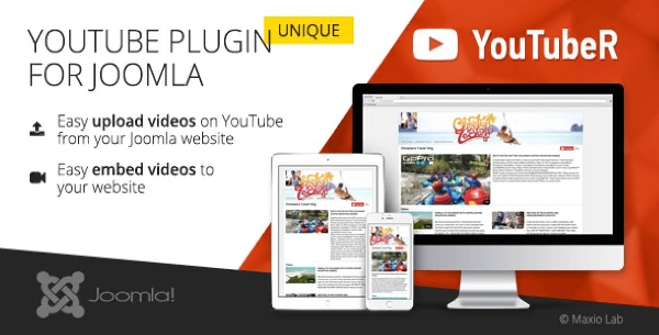 Joomla YouTubeR For Joomla Extension