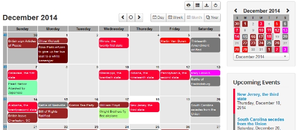 Joomla Zap Calendar Lite Extension